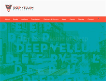 Tablet Screenshot of deepvellum.org